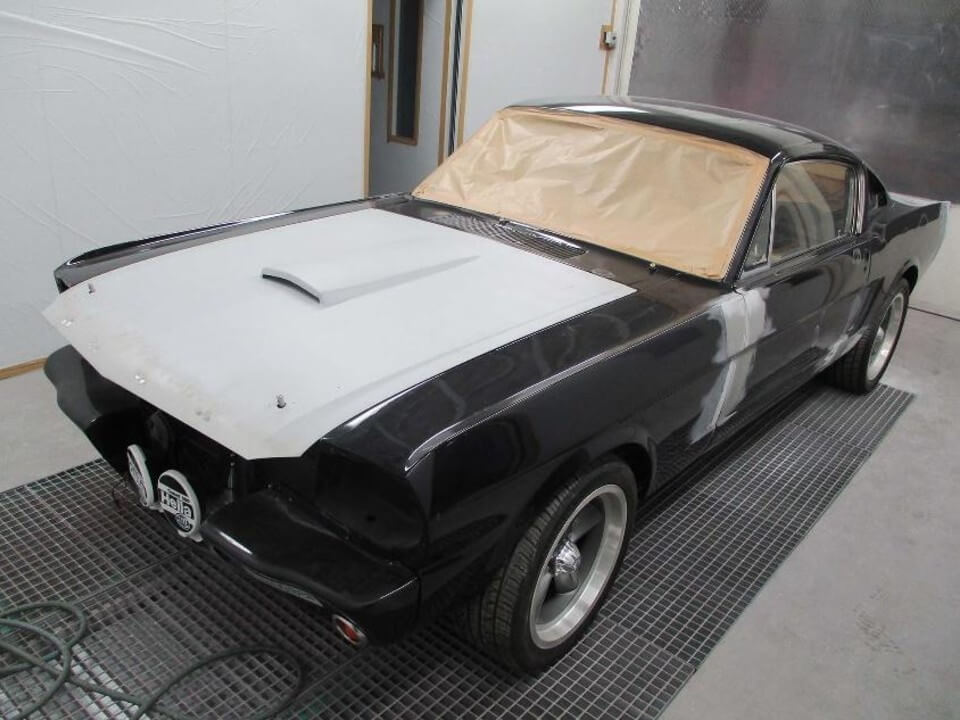 raqueta puesto Citar Proyecto de Restauración Ford Mustang Fastback GT350 1966 Negro - JJDluxe  Garage