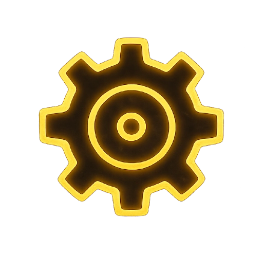 Icono de fabricación de piezas para coches clásicos